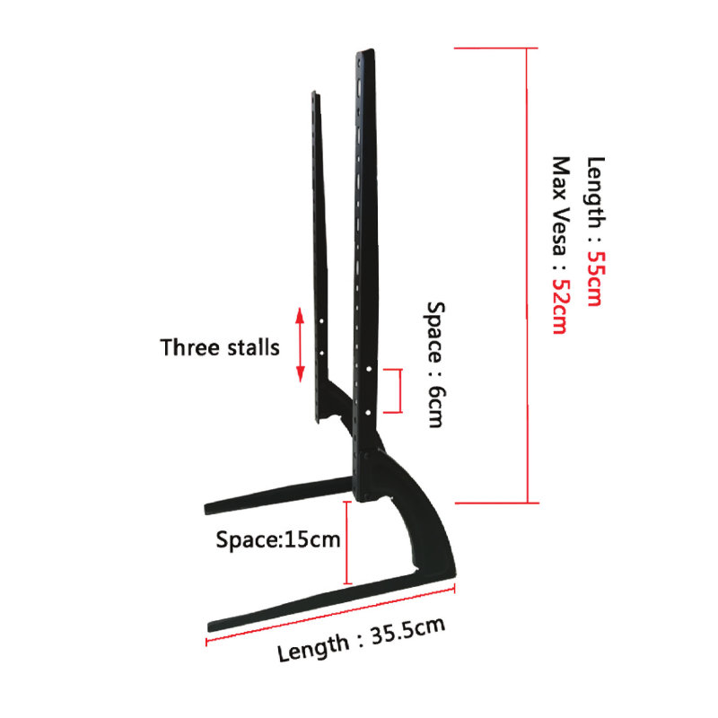 Osio OSMA-1275 Επιτραπέζια Βάση Τηλεόρασης 36″–75″ VESA 600 x 500 Osio OSMA-1275 Επιτραπέζια Βάση Τηλεόρασης 36″–75″ VESA 600 x 500